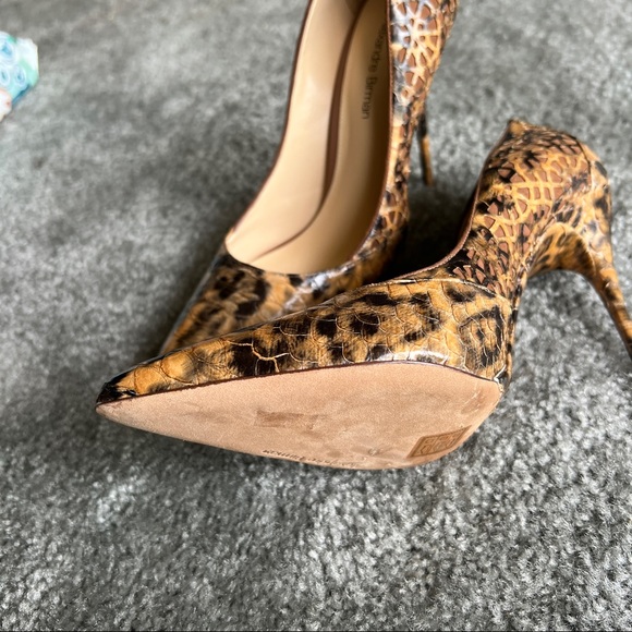 Alexandre Birman Heels with Cheetah Print Women’s 6.5 - Picture 2 of 8